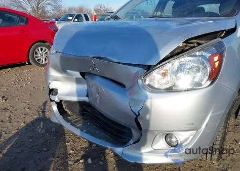 2015 Mitsubishi Mirage Es/Rf from USA, damaged, VIN ML32A4HJ9FH045543